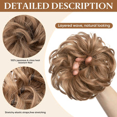 CJL HAIR synthetic high-temperature fiber withstands heat styling up to 350F
