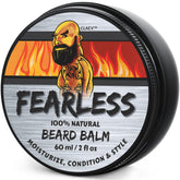 Claev Beard Balm 2oz packaging for on-the-go grooming.