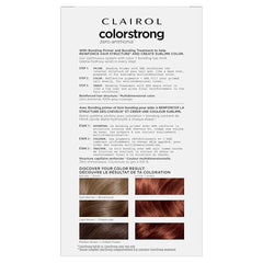 Clairol ColorStrong permanent color cream delivers multidimensional shade with zero ammonia for even gray coverage