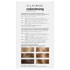Clairol ColorStrong permanent color cream delivers multidimensional shade.