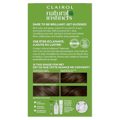 Clairol Natural Instincts activator bottle for even color development.