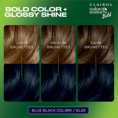 Clairol Natural Instincts Moisture Shine Mask seals color with shine.