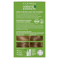 Clairol Natural Instincts activator and dye mix for simple three-step coloring