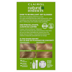Clairol Natural Instincts color cream ready for easy application