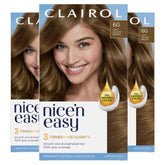 Clairol Nice'n Easy 6G box front highlighting natural color and gray coverage