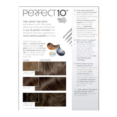Clairol Nice'n Easy Perfect 10 expert gloves for clean application.