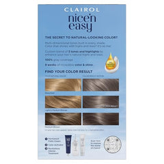Clairol Nice'n Easy 8S Soft Silver box reveals a multi-dimensional shade range.