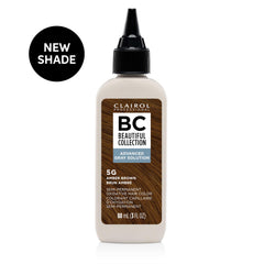 Clairol Professional Beautiful Collection Advanced Gray Solution shade card amber brown guides shade selection.