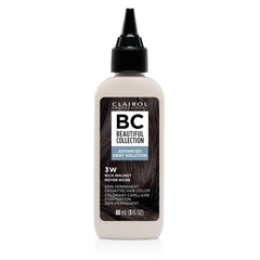 Clairol Professional Beautiful Collection Advanced Gray Solution bottle pour shows smooth color application