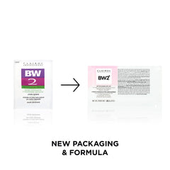 Creamy BW2+ powder pour showing easy, on- and off-scalp application