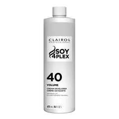 Clairol Professional Creme Developer bottle for precise, controlled mixing.