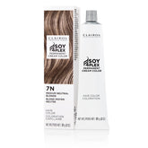 Clairol Professional Creme Permanente bowl-and-brush setup showing creamy color mixture.