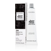 Clairol Professional Creme Permanente 2n bottle showing rich color and conditioning shine