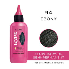 Towel-dried hair sectioning to ensure even coverage when applying Jazzing