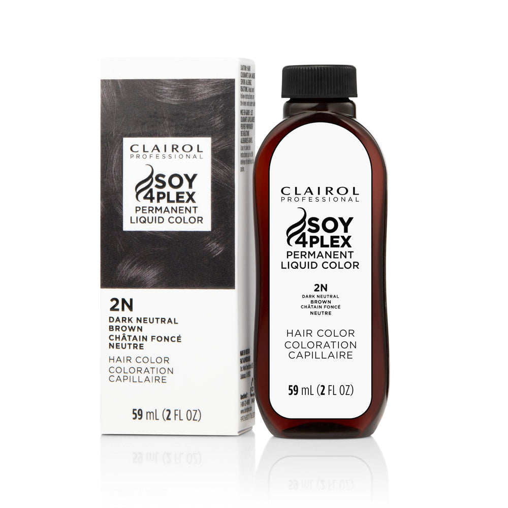 Clairol Professional Liquicolor packaging displaying shade 2n dark neutral brown
