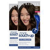 Clairol Root Touch-Up box and bottle for quick color refresh.
