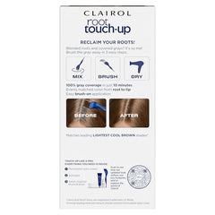 Clairol Root Touch-Up brush and bowl for salon-like home use