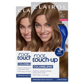 Clairol Root Touch-Up kit with brush and bowl for precise application.