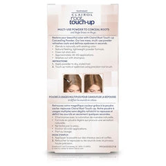 Clairol Root Touch-Up Powder brush enables precise natural blending.