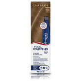 Clairol Root Touch-Up Gel with built-in brush blends grays quickly.