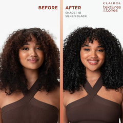 Clairol Textures & Tones application gloves ready for color.