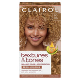Clairol Textures and Tones Honey Blonde dye box for smooth, even color application