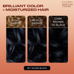 Clairol Textures & Tones textured hair system tailored for natural or relaxed textures
