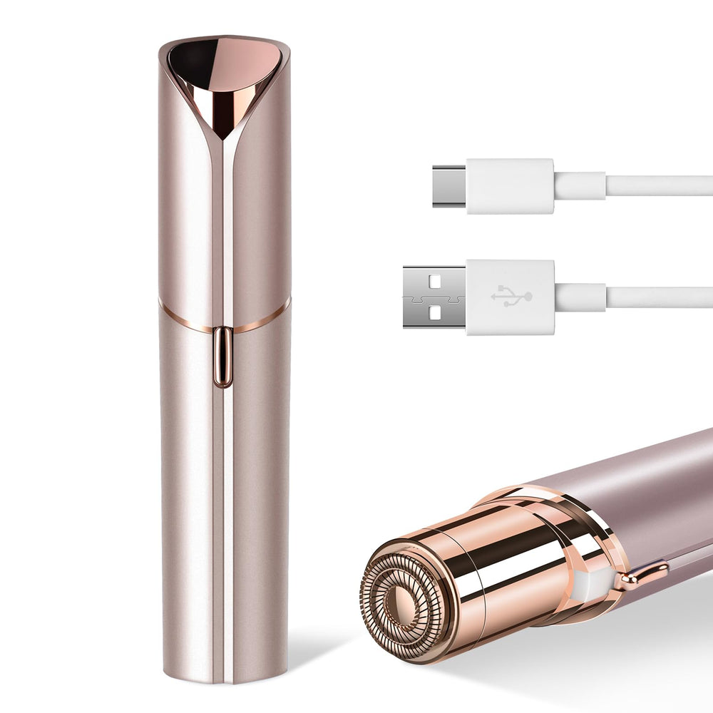 claities facial hair remover with LED light for precise brow shaping