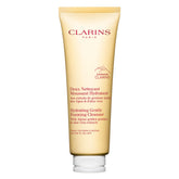 Clarins Hydrating Gentle Foaming Cleanser bottle with pump for easy daily cleansing.