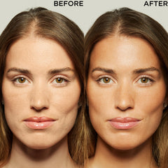 Clarins Self Tanning Face Drops with moisturizer mix creating a seamless glow.