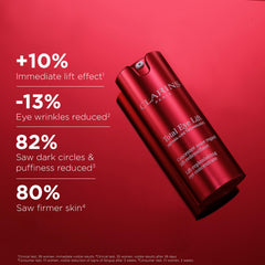 Clarins Total Eye Lift tube view, smooth applicator-ready for effortless eye-area care