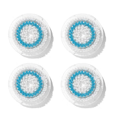 Clarisonic deep pore brush head with soft rounded bristles for gentle cleansing.