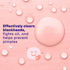 Clean & Clear Essentials packaging display showcases vegan, cruelty-free toner.