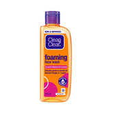 Clean & Clear Foaming Face Wash bottle shows 150 ml for daily oil control.