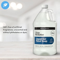 Clean Revolution, humectante-suave, piel hidratada tras cada lavado.