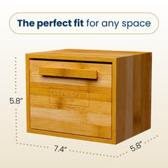 Clean Skin Club drawer open view showing easy towel access