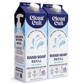 Cleancult jabón líquido recarga minerales marinos para manos con aroma suave