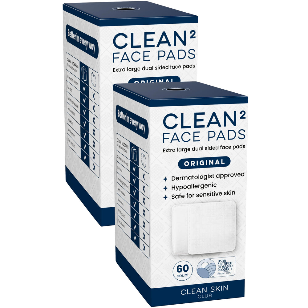 CLEAN SKIN CLUB Clean² Pads 2.0 con bordes mejorados para durabilidad