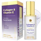 Clear Visage Serum: envase con suero ligero para hidratación facial