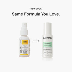 CLEARSTEM CLEARITY pore close-up highlighting unclogging potential