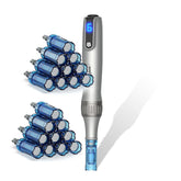 CLETINA microneedle roller pen front view for easy at-home skin treatment.