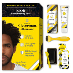 CLEVERMAN reusable dye kit packaging for at-home color and storage.