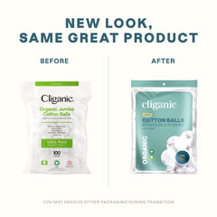 Cliganic jumbo cotton balls size 1 inch ideal for precise applications