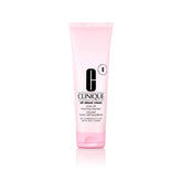 Clinique All About Clean bottle and foam for a gentle cleanse suitable for oily skin.