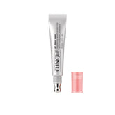 Clinique All About Eyes Brightening Serum Concentrate bottle with cooling tip for under-eye refreshment.