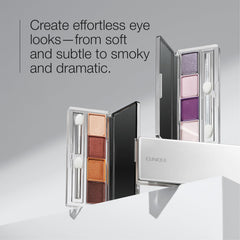 Clinique All About Shadow Teddy Bear open palette highlights smooth texture for easy application.