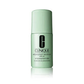 Clinique antiperspirant roll-on packaging shows easy-use design for all skin types and non-staining formula.