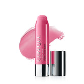 Clinique Chubby Stick Cheek Balm in Poppin' Pink for a natural glow.