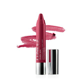 Clinique Chubby Stick application shows smooth, nourishing lip tint.