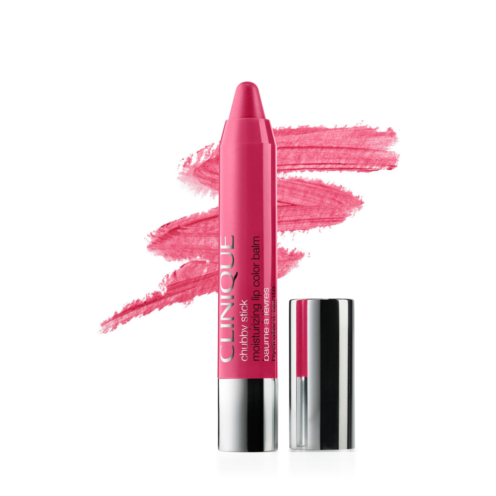 Clinique Chubby Stick Bursting Blossom cap reveals rich moisture and natural shine.